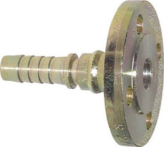 50x68 mm Stainless Steel 1.4401 Hose Pillar with Flange PN 10/16/25/40 DIN EN 14423 / DIN 2826
