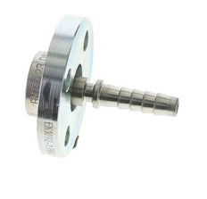 13x25 mm zink plated Steel Hose Pillar with Turnable Flange PN 10/16/25/40 DIN EN 14423 / DIN 2826