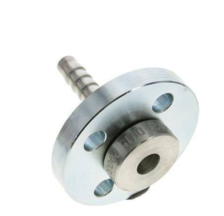 13x25 mm zink plated Steel Hose Pillar with Turnable Flange PN 10/16/25/40 DIN EN 14423 / DIN 2826