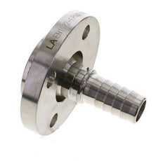 25x40 mm Stainless Steel 1.4401 Hose Pillar with Turnable Flange PN 10/16/25/40 DIN EN 14423 / DIN 2826