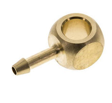 4 mm & G1/8'' Brass Banjo Fitting with Hose Barb [2 Pieces]