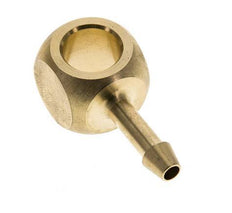 4 mm & G1/8'' Brass Banjo Fitting with Hose Barb [2 Pieces]
