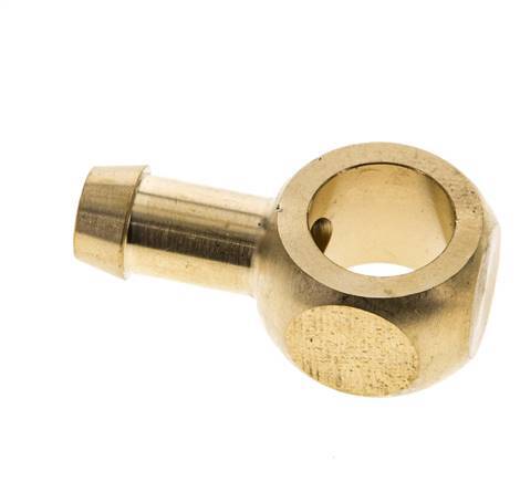 9 mm (3/8'') & G1/4'' Brass Banjo Fitting with Hose Barb [2 Pieces]