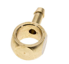 6 mm (1/4'') & G3/8'' Brass Banjo Fitting with Hose Barb