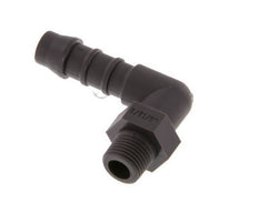 8 mm (5/16'') & R1/8'' PA 6 Elbow Hose Barb with Male Threads [5 Pieces]