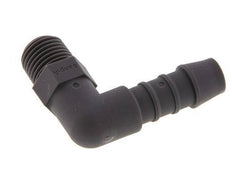 10 mm & R1/4'' PA 6 Elbow Hose Barb with Male Threads [10 Pieces]