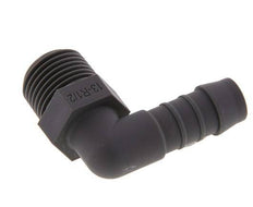 13 mm (1/2'') & R1/2'' PA 6 Elbow Hose Barb with Male Threads [5 Pieces]