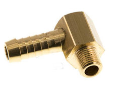 9 mm (3/8'') & M10x1 (taper) Brass Elbow Hose Barb with Male Threads [2 Pieces]