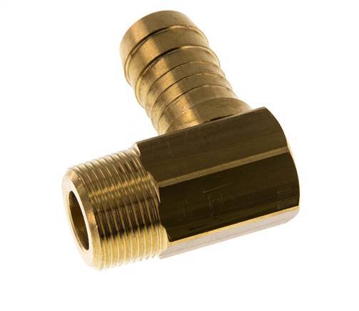 19 mm (3/4'') & M24x1.5 (taper) Brass Elbow Hose Barb with Male Threads