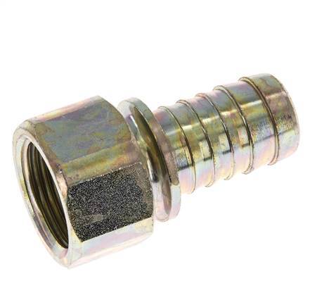 25 mm (1'') & G1'' zink plated Steel Hose Barb Female Safety collars