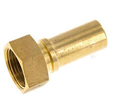 19 mm (3/4'') & G3/4'' Brass Hose Barb Union Nut Flat Sealing Polyurethane Safety collars EN 14420-5 (DIN 2817)