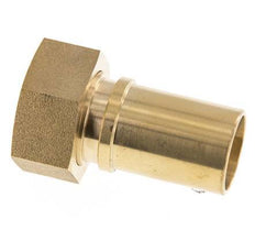 25 mm (1'') & G1'' Brass Hose Barb Union Nut Flat Sealing Polyurethane Safety collars EN 14420-5 (DIN 2817)