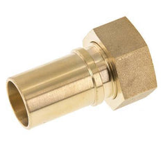 25 mm (1'') & G1'' Brass Hose Barb Union Nut Flat Sealing Polyurethane Safety collars EN 14420-5 (DIN 2817)