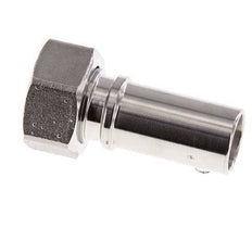 19 mm (3/4'') & G3/4'' Stainless Steel 1.4401 Hose Barb Union Nut Flat Sealing PTFE Safety collars EN 14420-5 (DIN 2817)