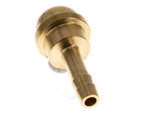 6 mm (1/4'') Brass Hose Barb without Union Nut (G1/2'') [2 Pieces]