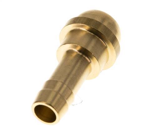 9 mm (3/8'') Brass Hose Barb without Union Nut (G1/2'') [2 Pieces]