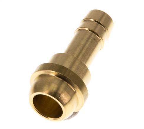 9 mm (3/8'') Brass Hose Barb without Union Nut (G1/2'') [2 Pieces]