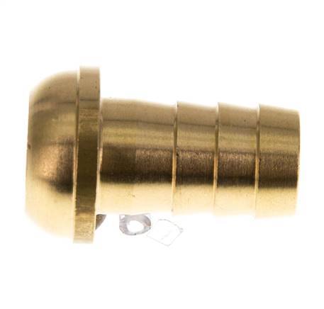 13 mm (1/2'') Brass Hose Barb without Union Nut (G3/4'') 13.5mm [2 Pieces]