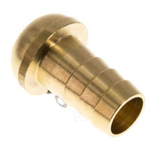 13 mm (1/2'') Brass Hose Barb without Union Nut (G3/4'') 13.5mm [2 Pieces]