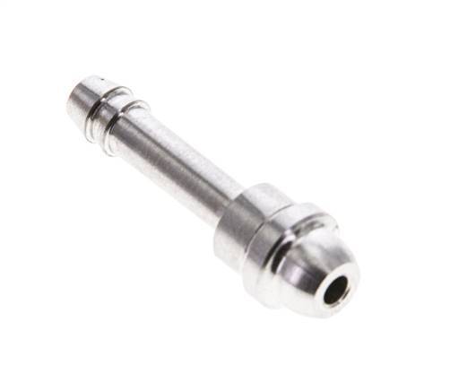 4 mm Stainless Steel Hose Barb without Union Nut (G1/8'') 12mm