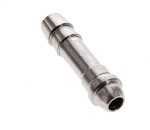 6 mm (1/4'') Stainless Steel Hose Barb without Union Nut (G1/8'') 12mm