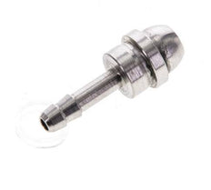 4 mm Stainless Steel Hose Barb without Union Nut (G1/4'')