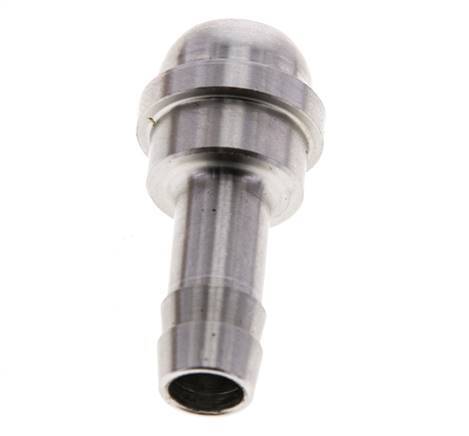 9 mm (3/8'') Stainless Steel Hose Barb without Union Nut (G1/2'')