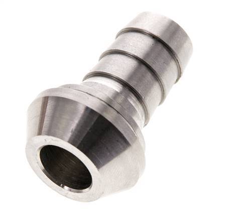 13 mm (1/2'') Stainless Steel Hose Barb without Union Nut (G3/4'') 16mm