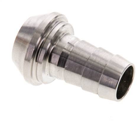 13 mm (1/2'') Stainless Steel Hose Barb without Union Nut (G3/4'') 16mm