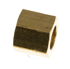 4/6mm (G1/8'') Brass Union Nut L11mm [10 Pieces]