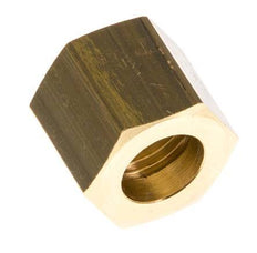 9mm (G1/4'') Brass Union Nut L15.5mm [5 Pieces]