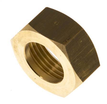 13mm (G3/4'') Brass Union Nut L13.5mm [2 Pieces]