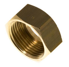 13mm (G3/4'') Brass Union Nut L13.5mm [2 Pieces]