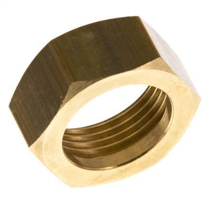 19mm (G3/4'') Brass Union Nut L13.5mm [2 Pieces]