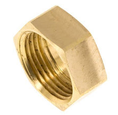 25mm (G1'') Brass Union Nut L16mm [2 Pieces]