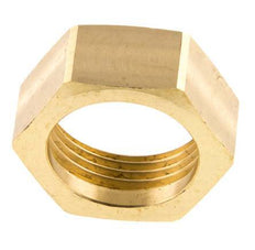25mm (G1'') Brass Union Nut L16mm [2 Pieces]