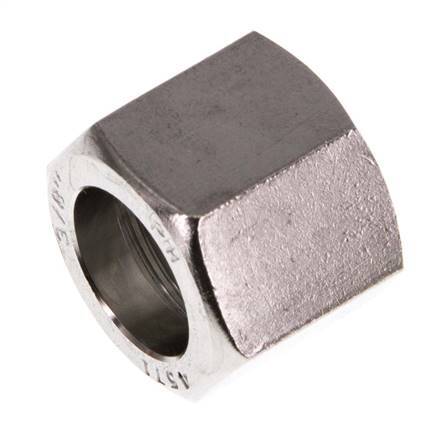 4/6/9mm (G3/8'') Stainless Steel Union Nut L15.5mm [2 Pieces]