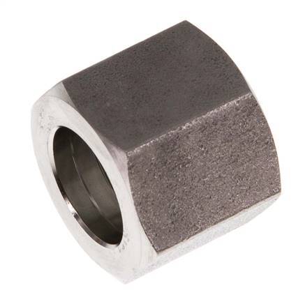 6/9/13mm (G1/2'') Stainless Steel Union Nut L20mm