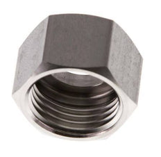 6/9/13mm (G1/2'') Stainless Steel Union Nut L16mm