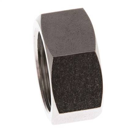 13/19mm (G3/4'') Stainless Steel Union Nut L16mm
