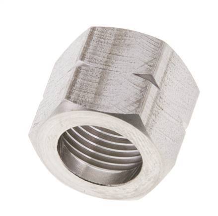 4/6/9mm (G3/8'' LH) Stainless Steel Union Nut L16mm