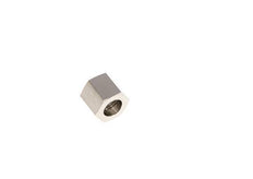 9mm (G1/4'') Nickel-plated Brass Union Nut L15.5mm [5 Pieces]