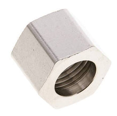 6/9/13mm (G1/2'') Nickel-plated Brass Union Nut L19.5mm [2 Pieces]