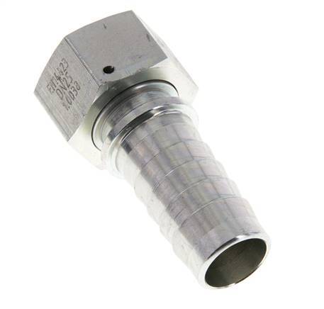 25x40 mm & G1'' zink plated Steel Hose Pillar with Union Nut DIN EN 14423 / DIN 2826