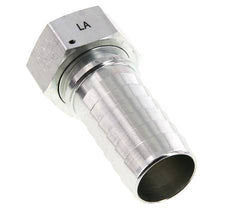 38x54 mm & G1-1/2'' zink plated Steel Hose Pillar with Union Nut DIN EN 14423 / DIN 2826