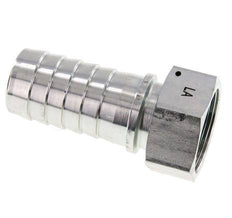 38x54 mm & G1-1/2'' zink plated Steel Hose Pillar with Union Nut DIN EN 14423 / DIN 2826