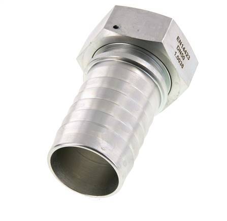 50x68 mm & G2'' zink plated Steel Hose Pillar with Union Nut DIN EN 14423 / DIN 2826