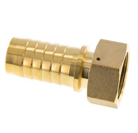 32x48 mm & G1-1/4'' Brass Hose Pillar with Union Nut DIN EN 14423 / DIN 2826