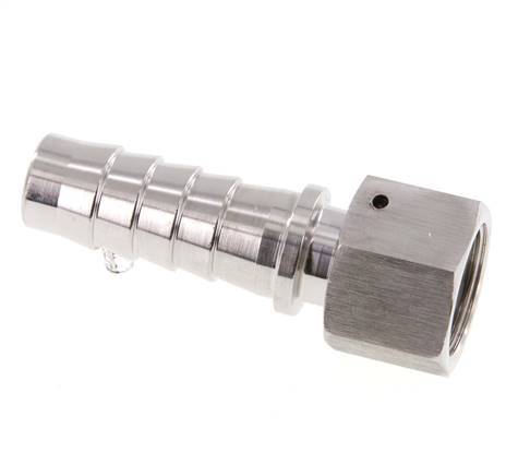 19x33 mm & G3/4'' Stainless Steel 1.4301 Hose Pillar with Union Nut DIN EN 14423 / DIN 2826