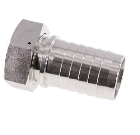 50x68 mm & G2'' Stainless Steel 1.4301 Hose Pillar with Union Nut DIN EN 14423 / DIN 2826